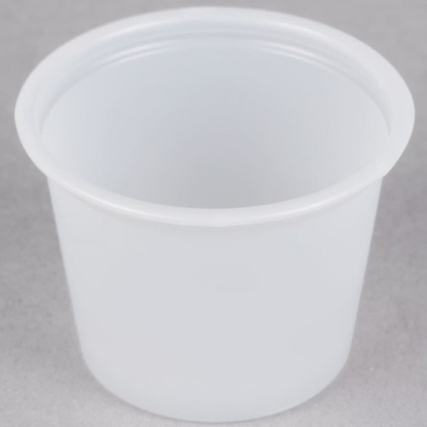 Dart 1 oz Plastic Portion Cups, 250 Ct